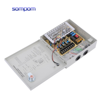 SOMPOM 85% efficiency 12V 5A 4CH cctv camera power supply cctv accessoires